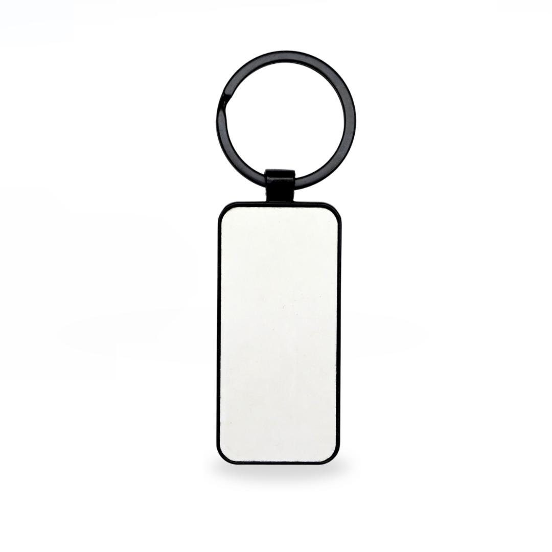 Llavero Sublimación Rectangular Black
