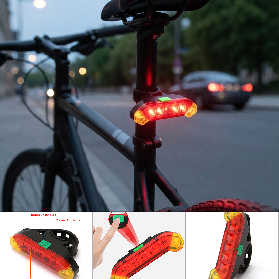 Luz Recargable para Bicicleta 2