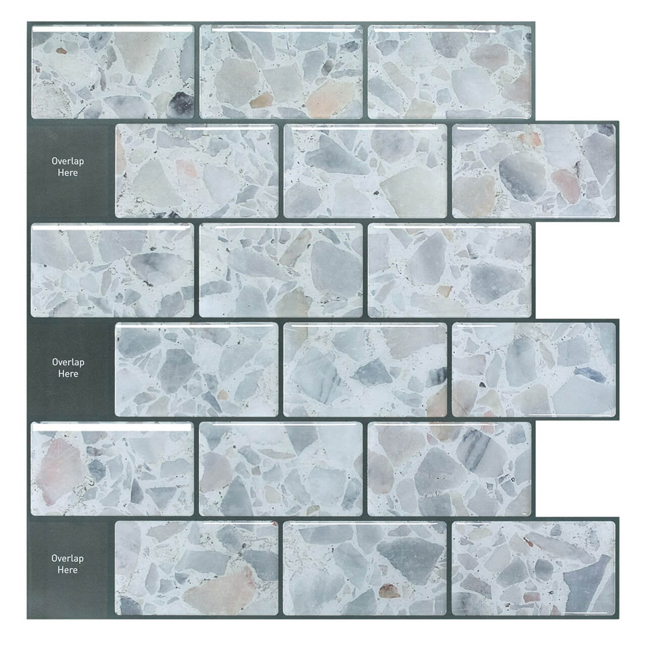 Panel Adhesivo 3D Epox YJC-0108
