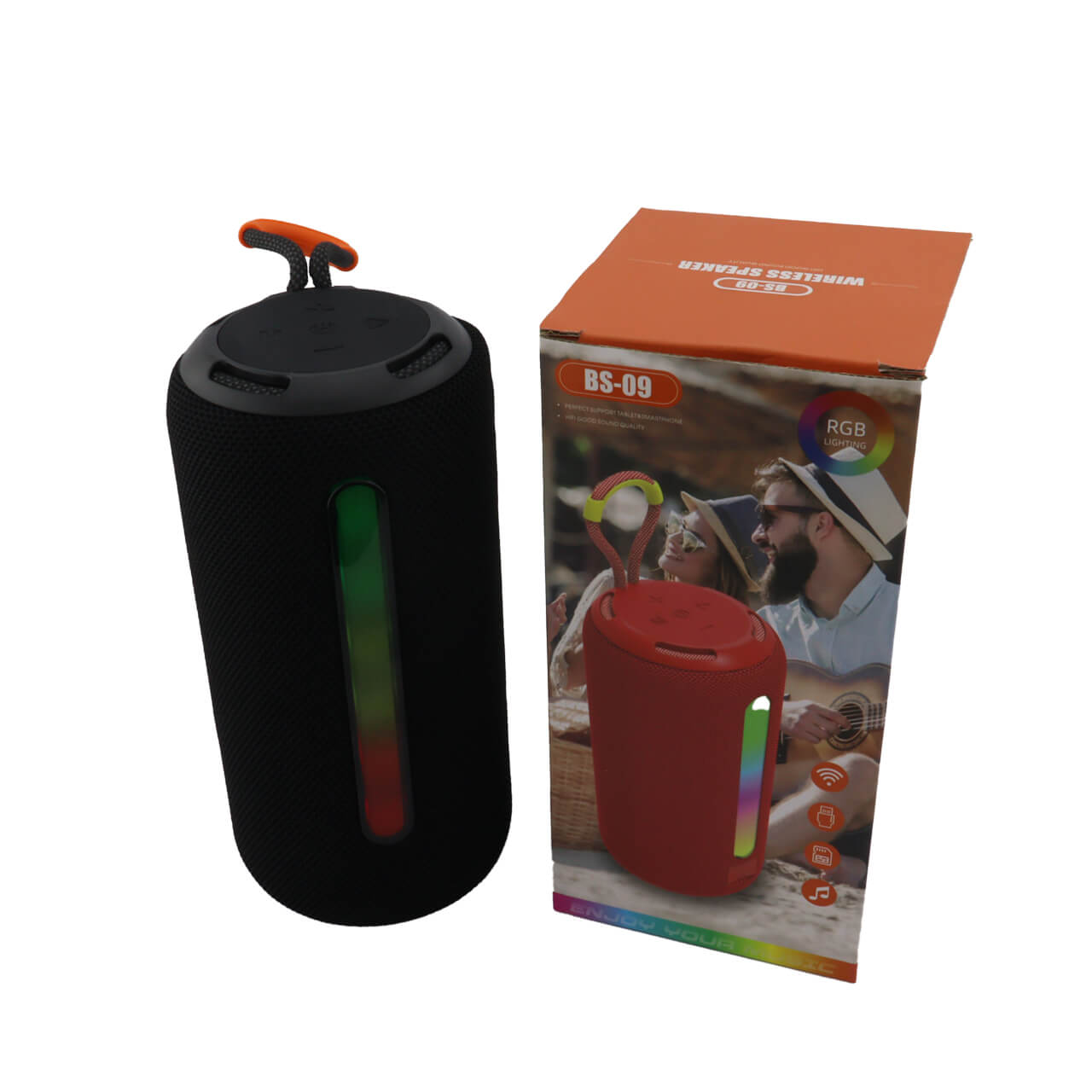 Parlante Bluetooth Cilindro Grande