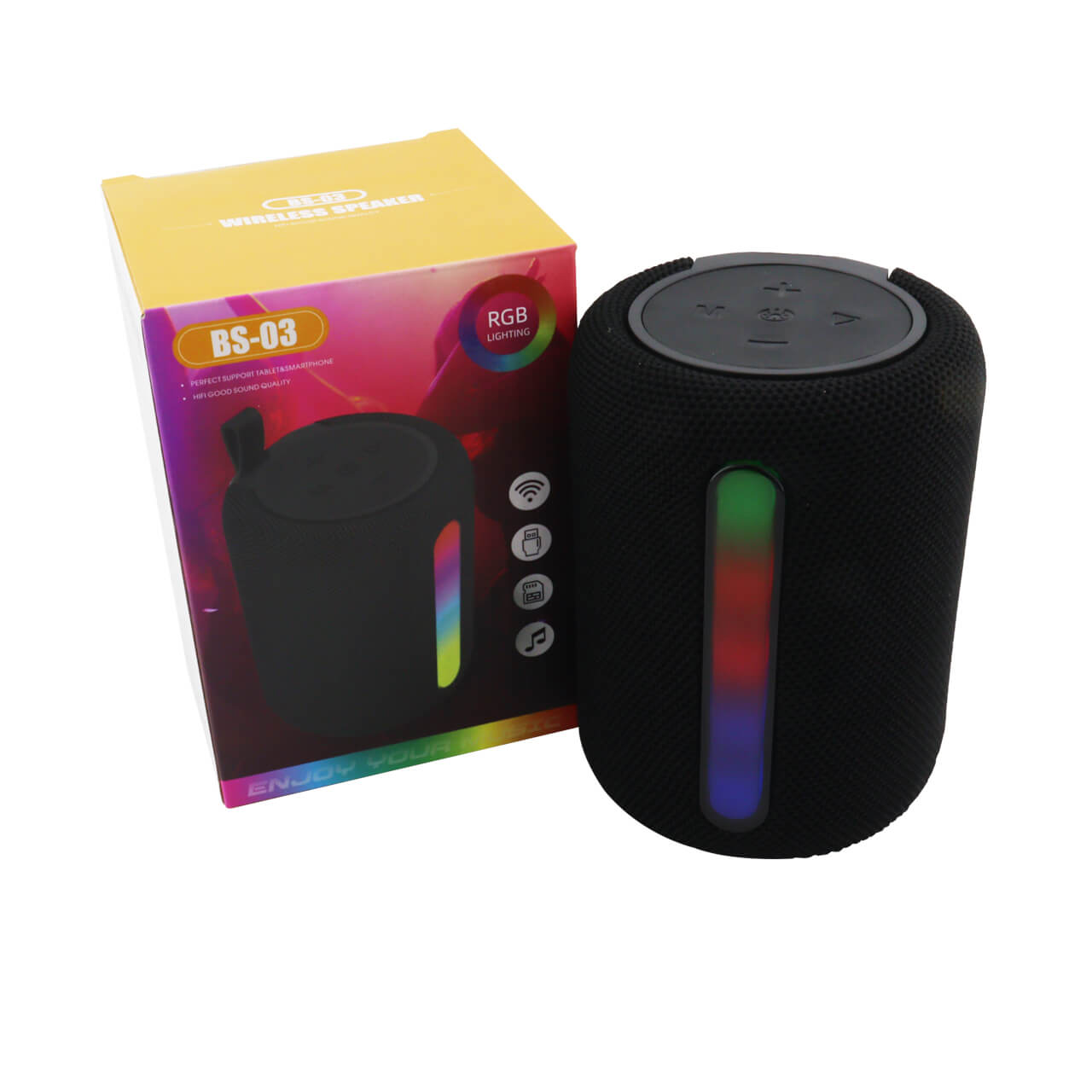 Parlante Bluetooth Cilindro Pequeño