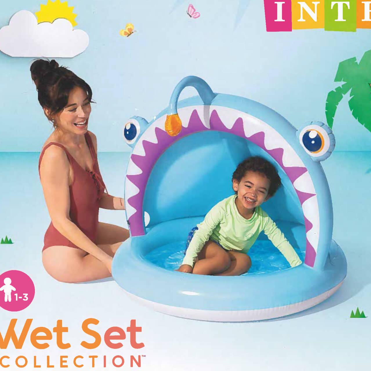 Piscina Inflable Pez