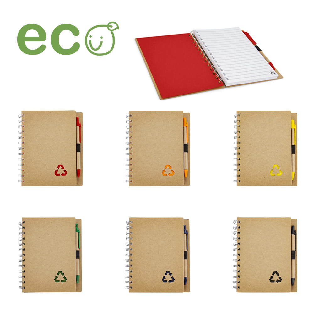 Cuaderno con Bolígrafo