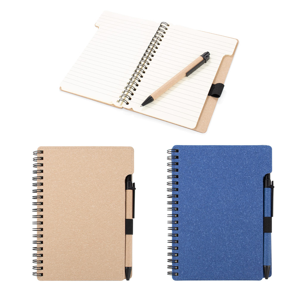 Libreta Pascal con Bolígrafo