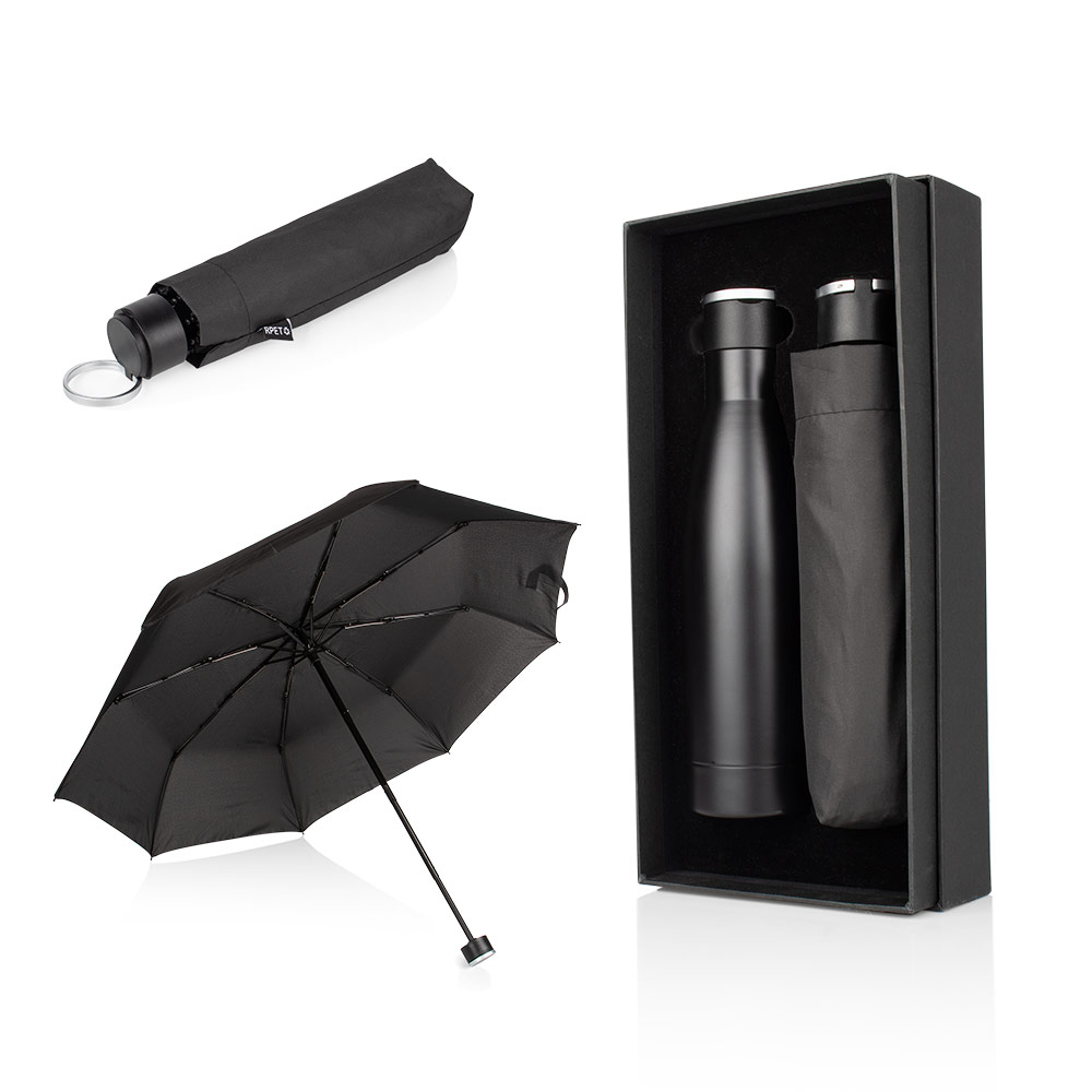 Set Paraguas Dalí + Botella 550 ml / 19 Oz