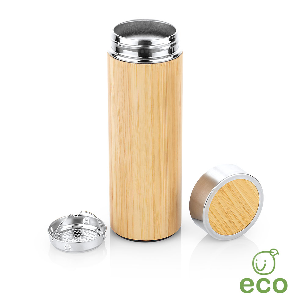 Termo Bambú 550 ml / 19 Oz