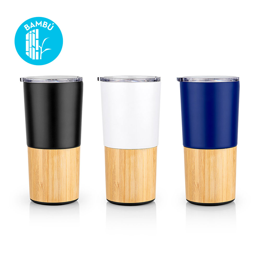 Vaso Bambú Mix 550 ml / 19 Oz