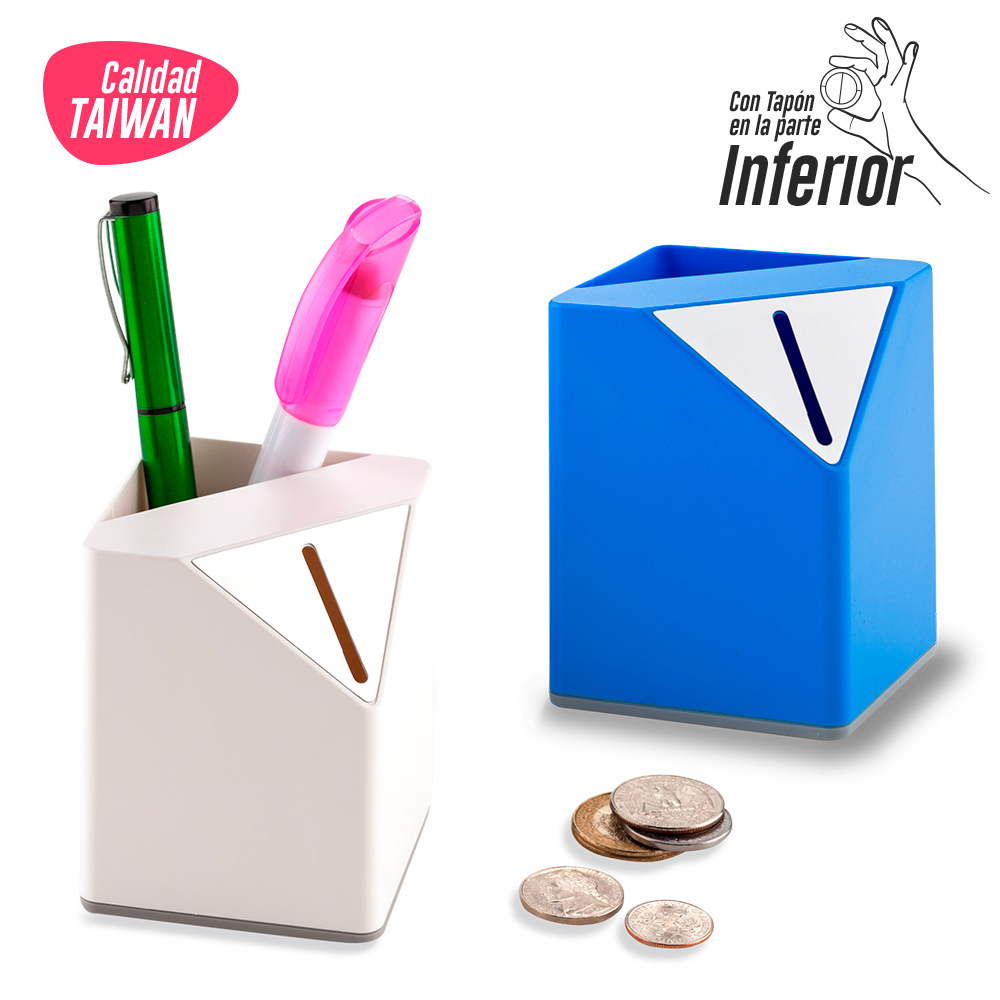 ALCANCÍA CON PORTABOLÍGRAFO