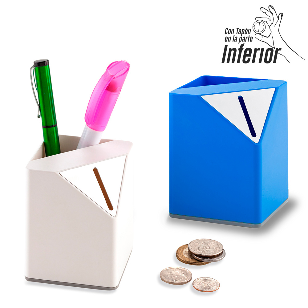 ALCANCÍA CON PORTABOLÍGRAFO
