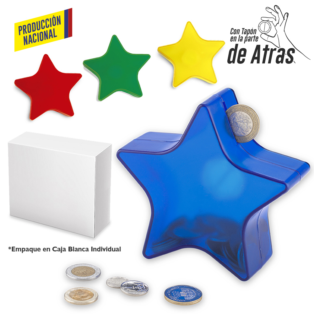 ALCANCIA ESTRELLA 16CM - PRODUCCION NACIONAL Produccion Nacional