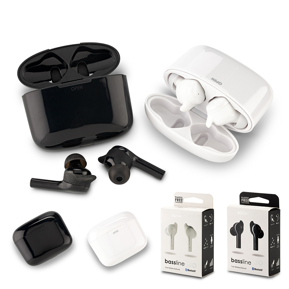 AUDIFONOS BLUETOOTH BASSLINE GO BOOMPODS