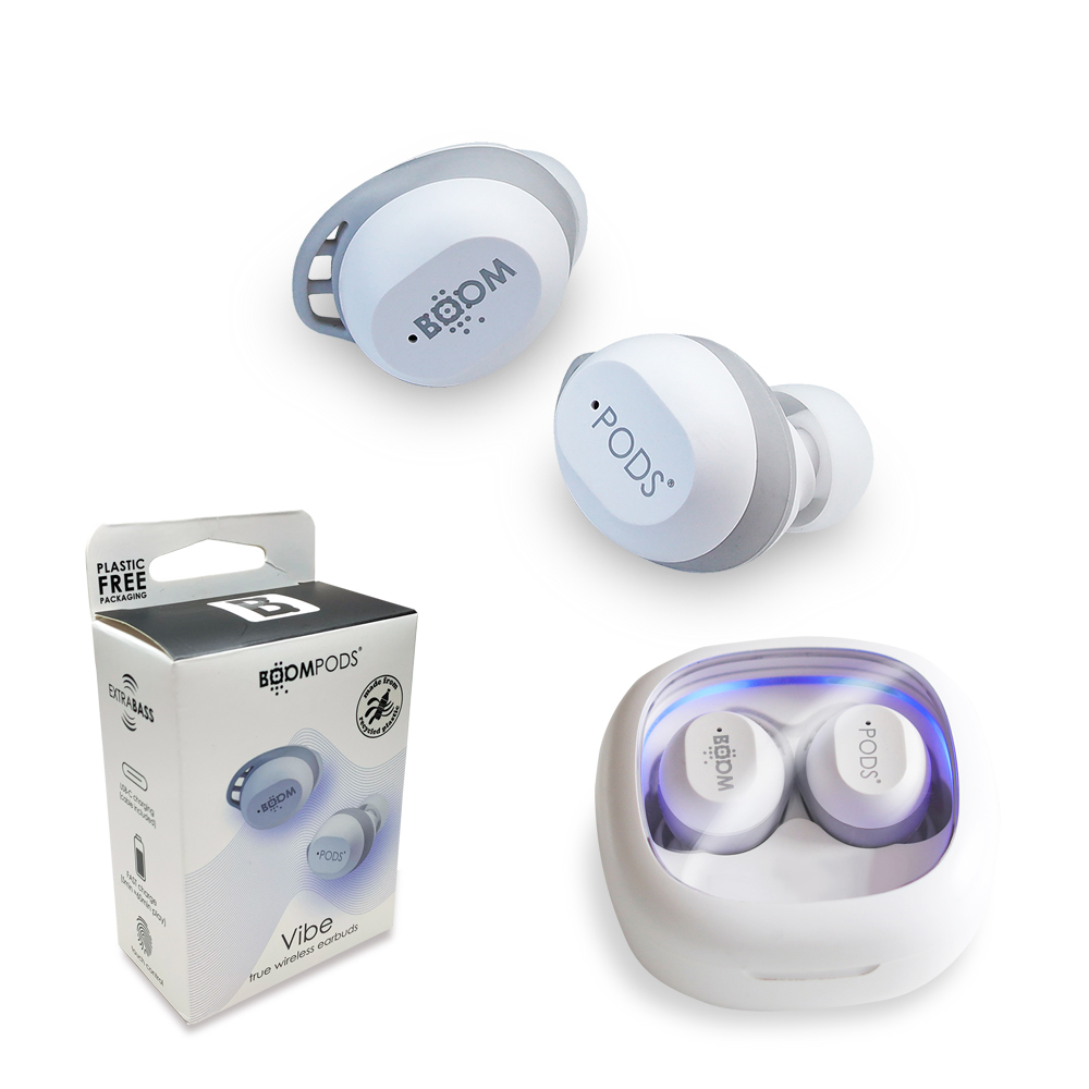 AUDÍFONOS BLUETOOTH VIBE BOOMPODS