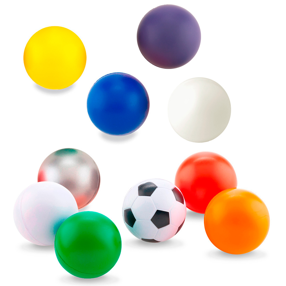 BOLA ANTIESTRÉS NEÓN 6,3 CM