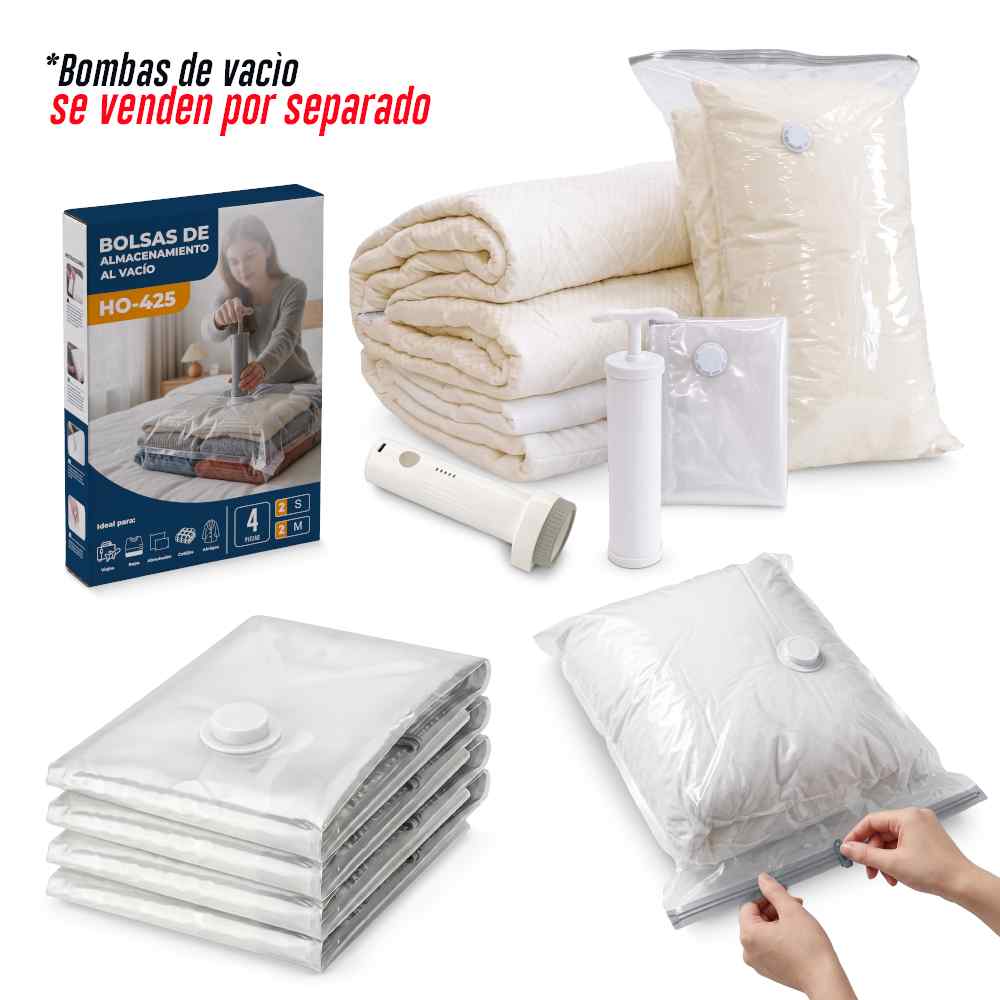 BOLSAS DE ALMACENAMIENTO AL VACIO