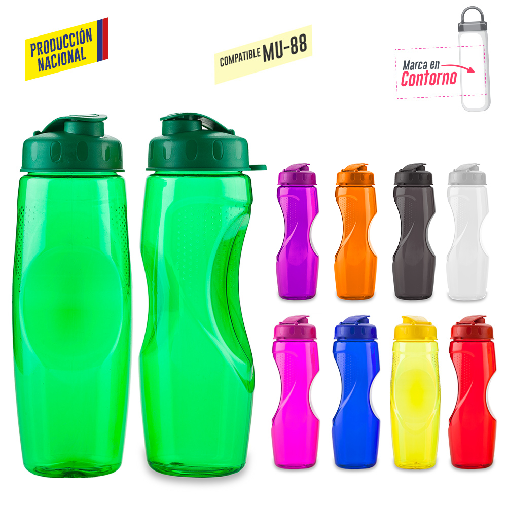BOTILITO EN PVC HELICE 760ML - PRODUCCION NACIONAL Produccion Nacional