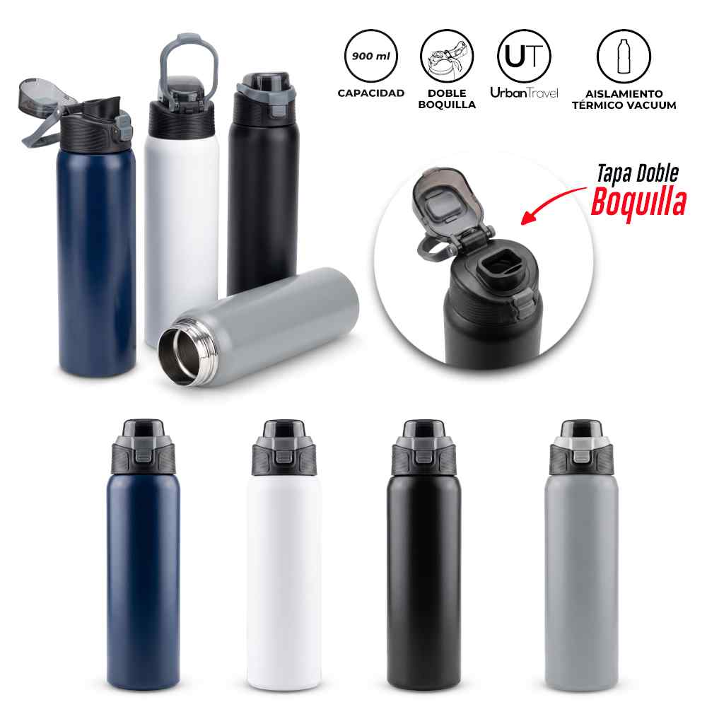 BOTILITO METALICO DEWY 900ml