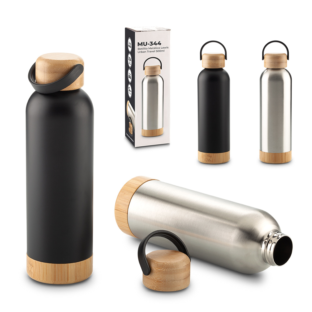 BOTILITO METALICO LEWIS URBAN TRAVEL 500ML