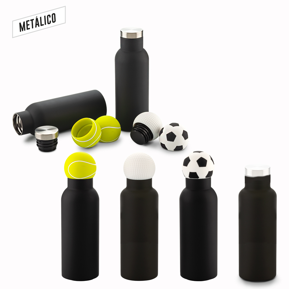 BOTILITO METÁLICO SPORTY COVER 500ML