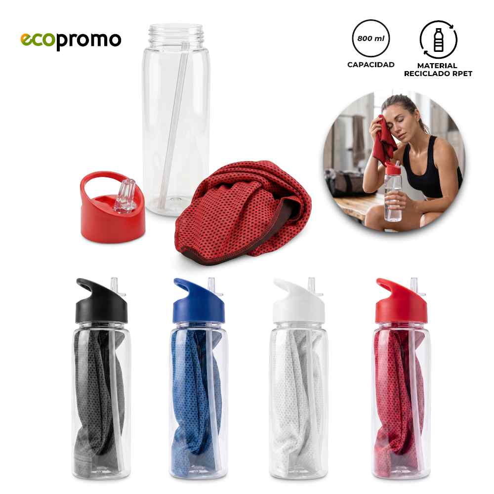 BOTILITO PLASTICO ARKO RPET 800ml
