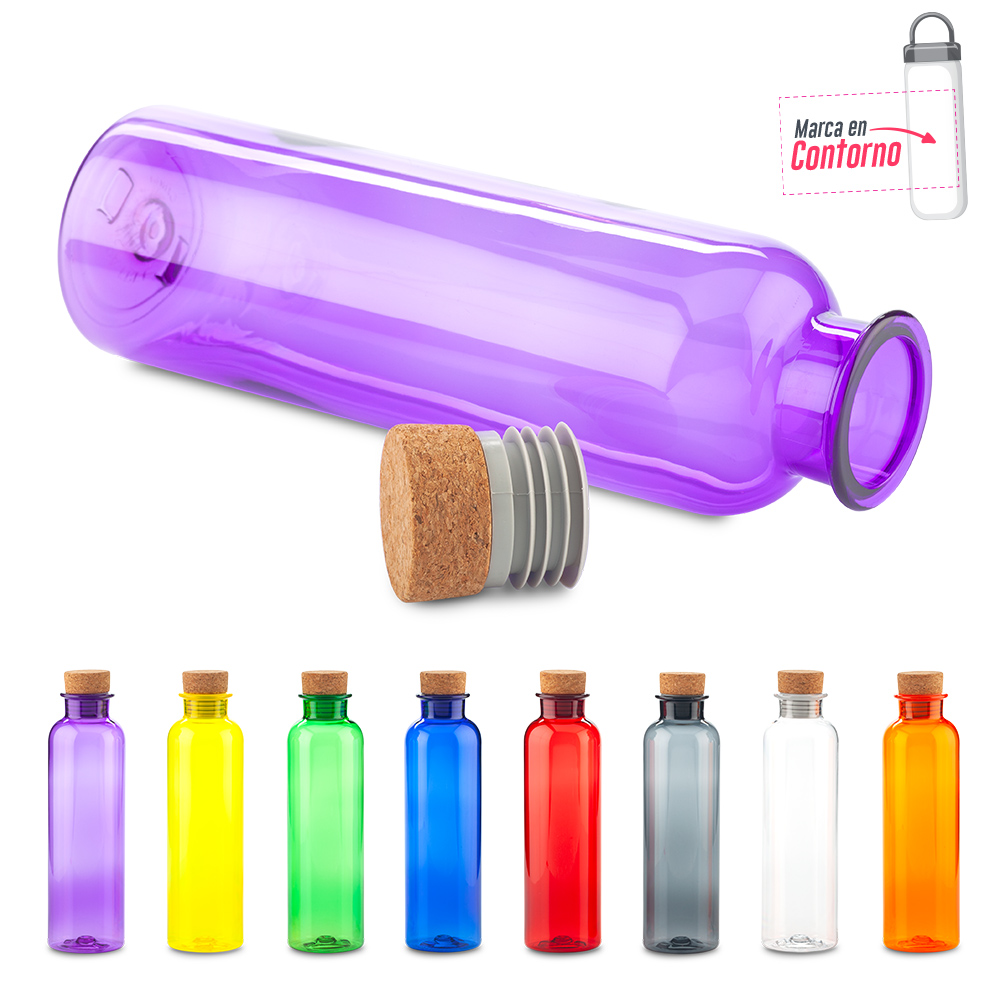 BOTILITO PLASTICO CORK 650ML - OFERTA Oferta