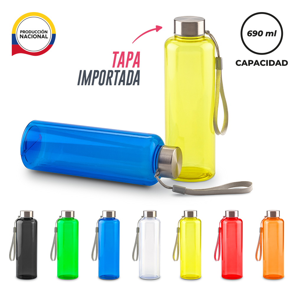 BOTILITO PLÁSTICO PVC RUNNY 690 ML - PROD. NACIONAL Produccion Nacional