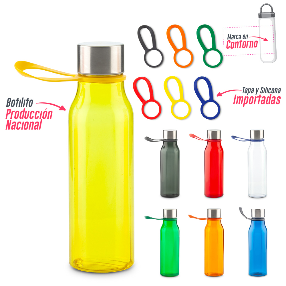 BOTILITO PLASTICO ZIGOR 600ML -PRODUCCION NACIONAL Produccion Nacional