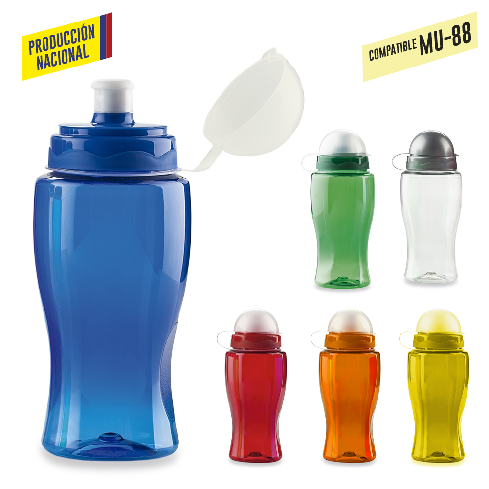 BOTILITO SILUET - 500 ML-VER TIPO TAPA-PRODUCCION NACIONAL Produccion Nacional