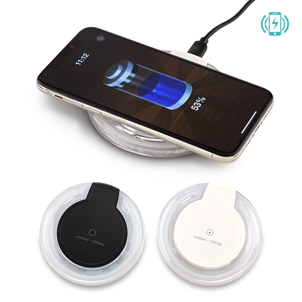 CARGADOR INALÁMBRICO PARA MÓVILES FLAT 10W