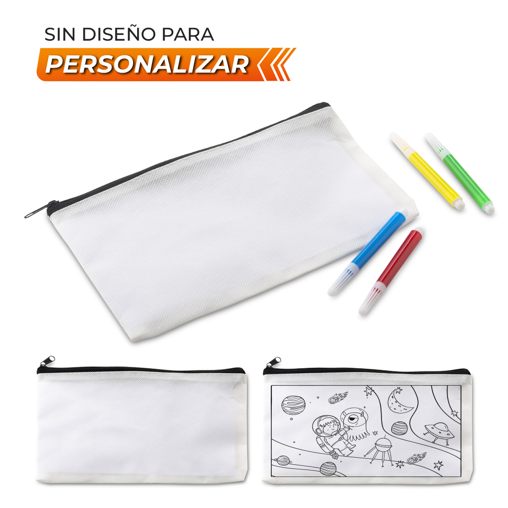 CARTUCHERA EN CAMBREL KIDZ SIN DISEÑO.