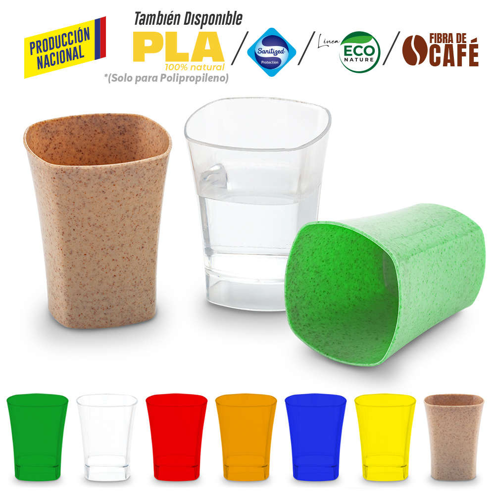 COPA PLASTICA PARTY 1OZ - PRODUCCION NACIONAL Produccion Nacional