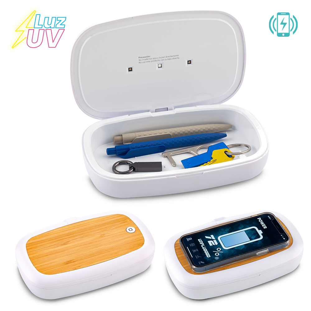 ESTERILIZADOR CON LUZ UV LED KLEAN BAMBOO OFERTA Oferta