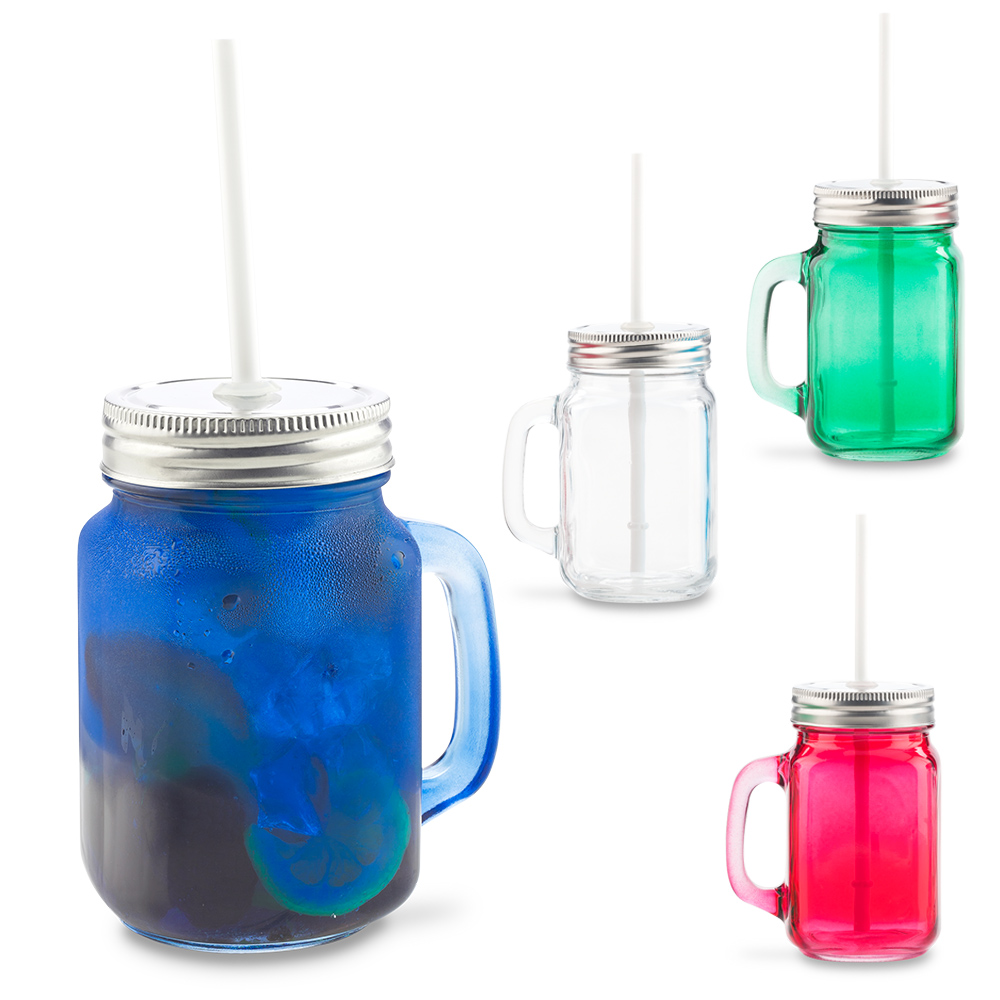 JARRA EN VIDRIO KOLORS 16OZ