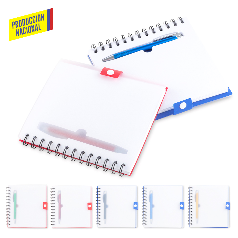 LIBRETA CON BOLIGRAFO KADENS - PRODUCCION NACIONAL Produccion Nacional