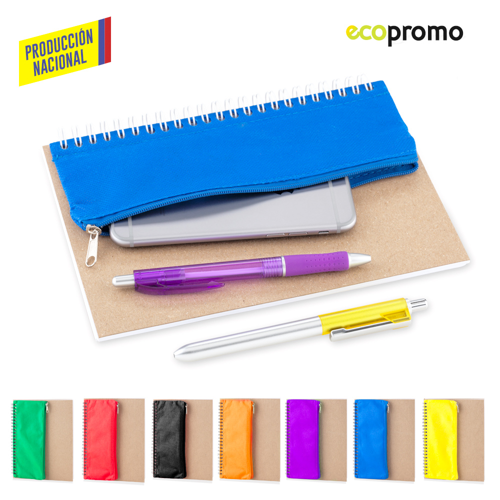 LIBRETA CON PORTALAPICES - PRODUCCION NACIONAL Produccion Nacional