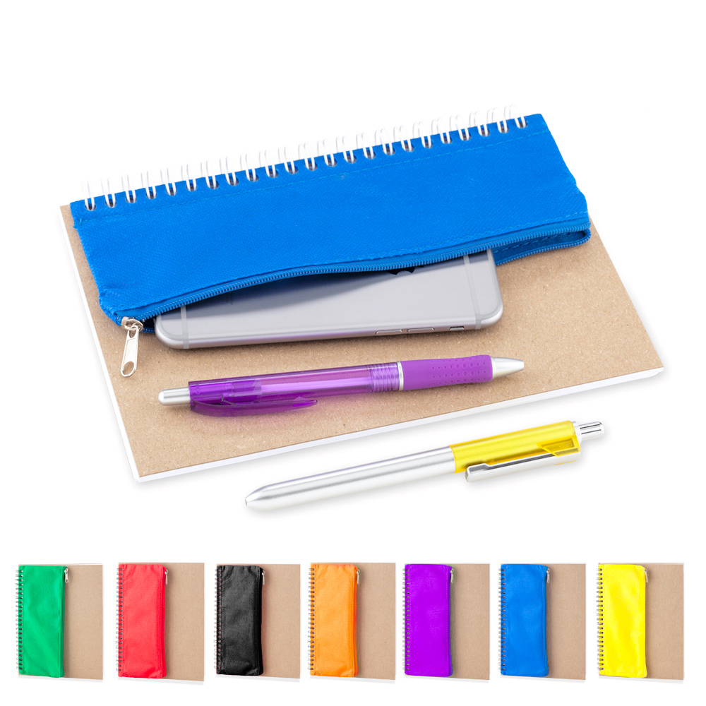 LIBRETA CON PORTALÁPICES - PRODUCCIÓN NACIONAL Produccion Nacional