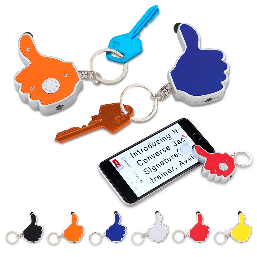 LLAVERO LINTERNA LIKE IT CON STYLUS