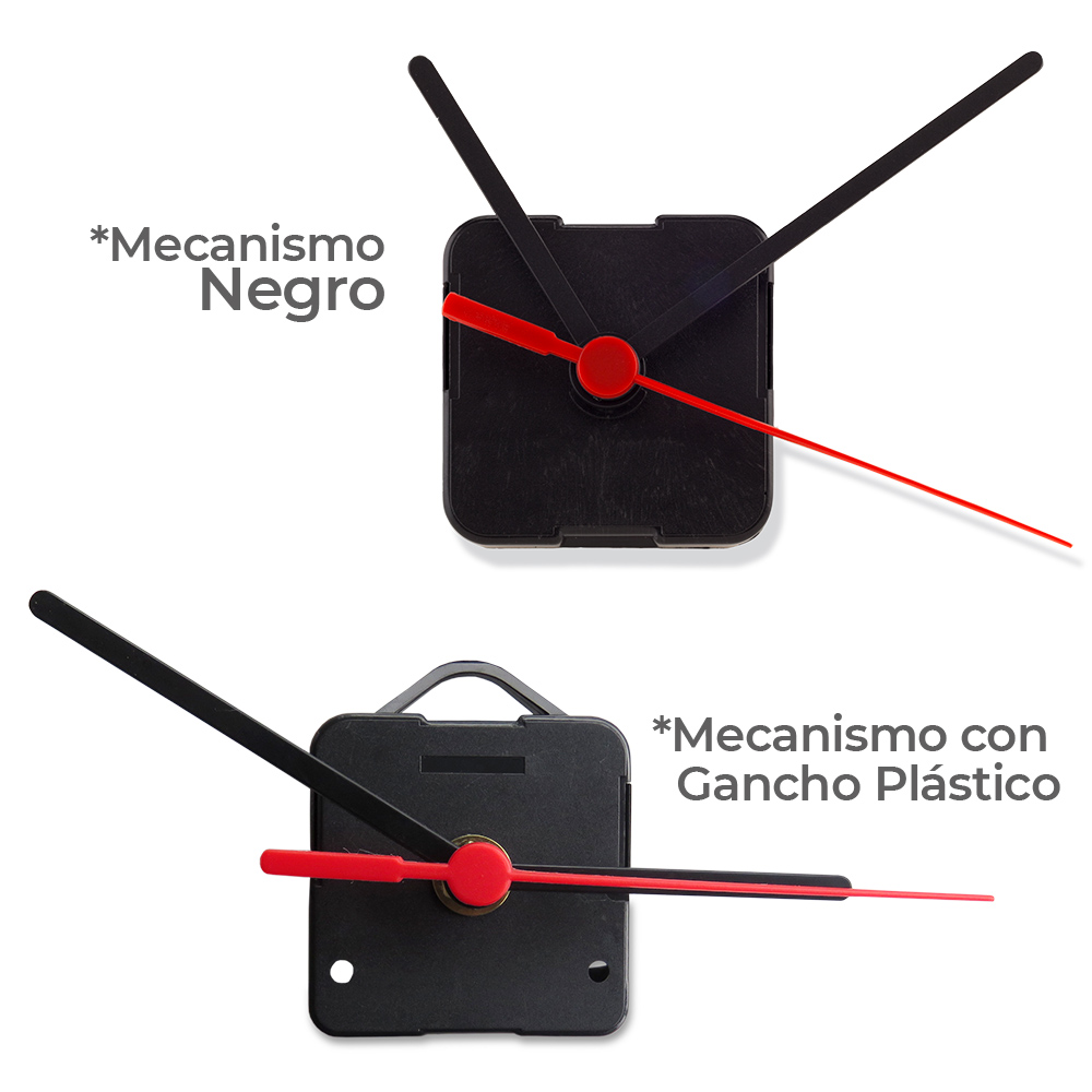MECANISMO PARA RELOJ ANALOGO CON MANECILLAS