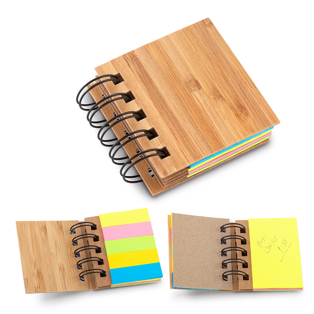 MEMO STICKY SET BAMBOO