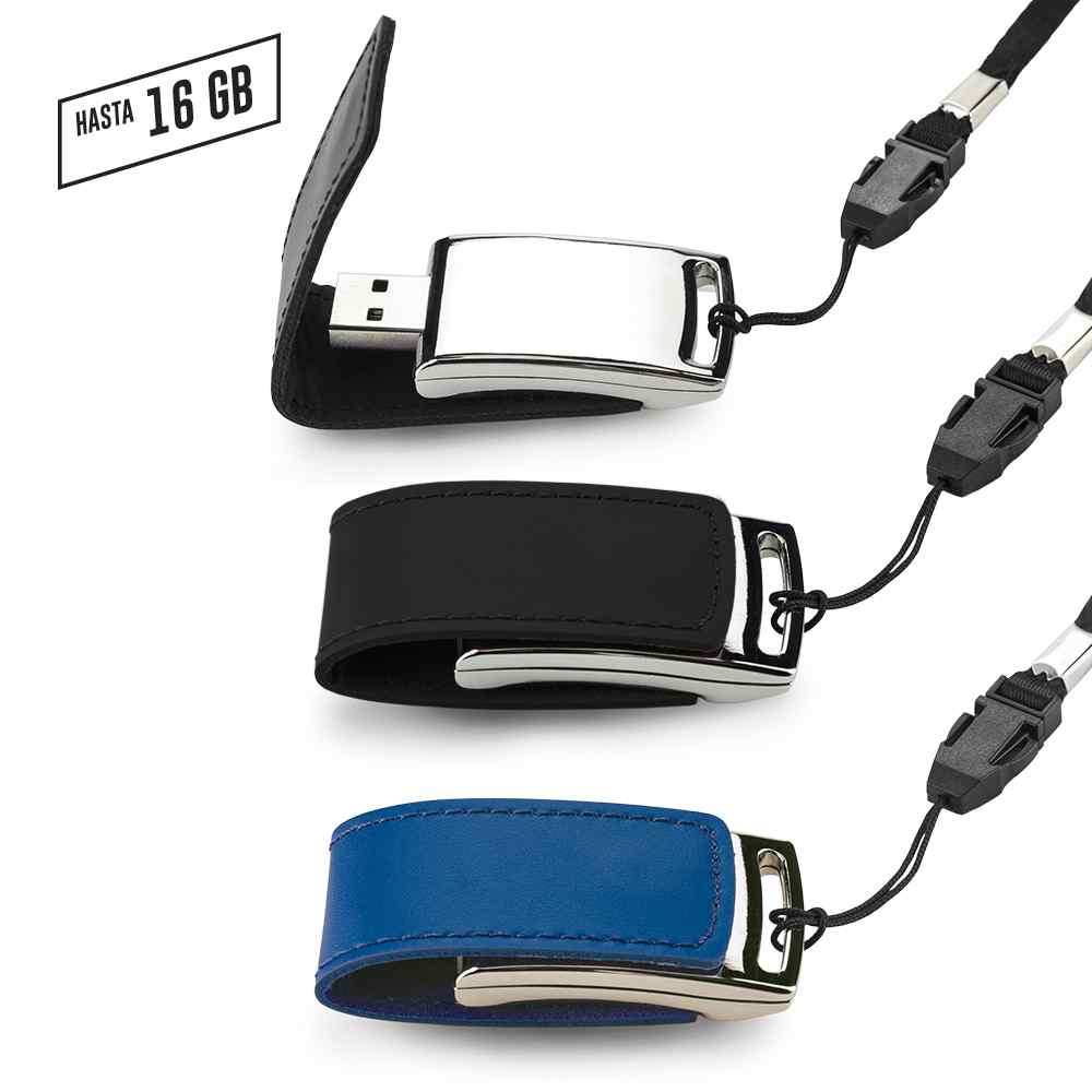 Memoria Mini USB en Imitacion Cuero PRECIO NETO - OFERTA