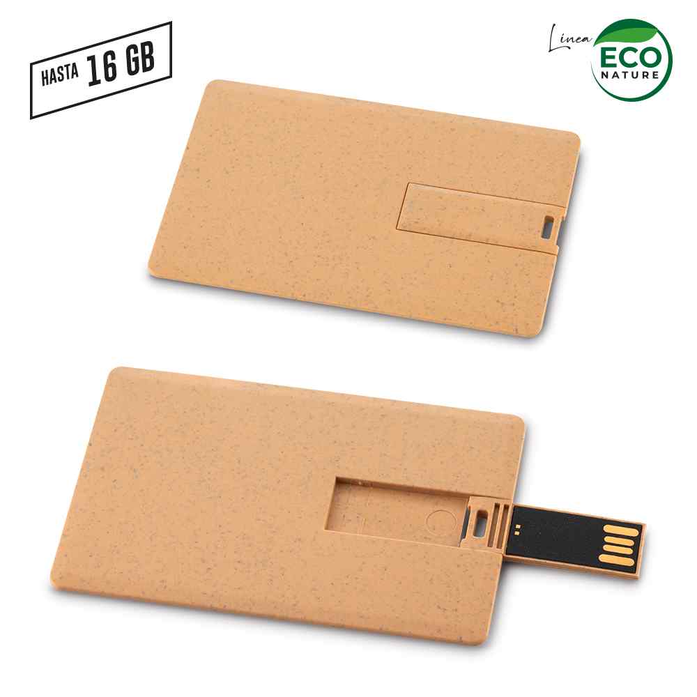 Memoria USB Credit Card Eco PRECIO NETO - OFERTA