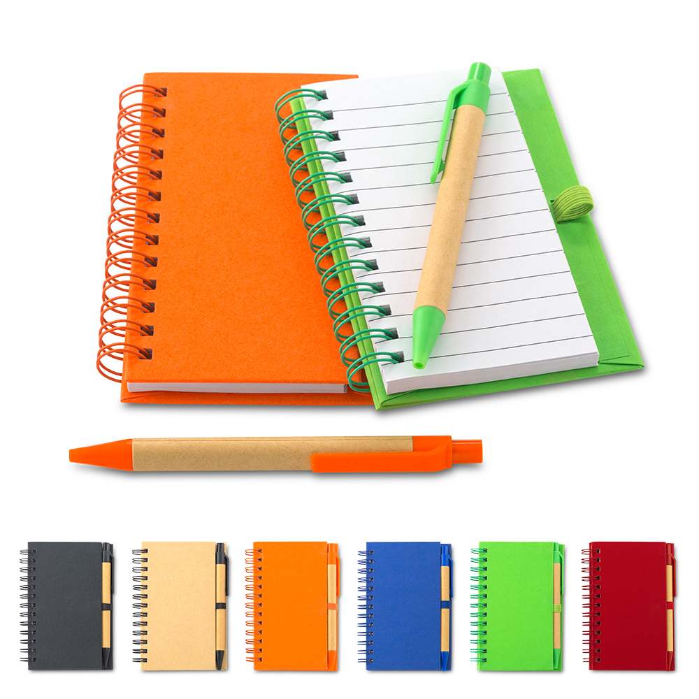 MINI LIBRETA CON BOLIGRAFO TAVISH