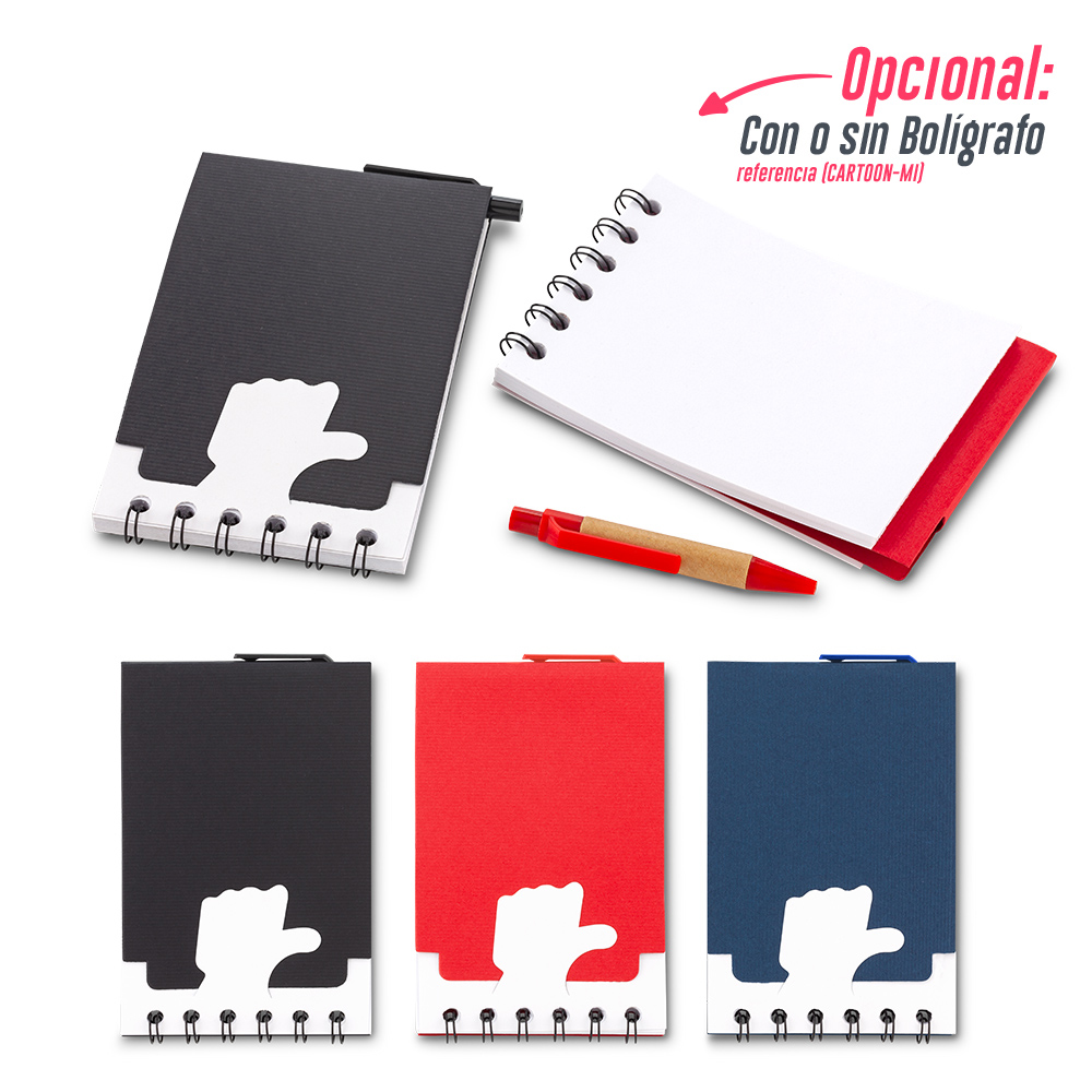 MINI LIBRETA LIKE IT ECO- PRODUCCIÓN NACIONAL Produccion Nacional