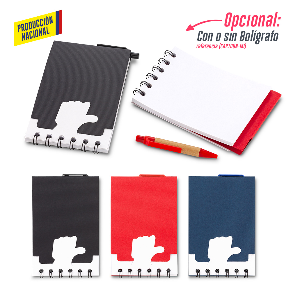 MINI LIBRETA LIKE IT ECO- PRODUCCION NACIONAL Produccion Nacional