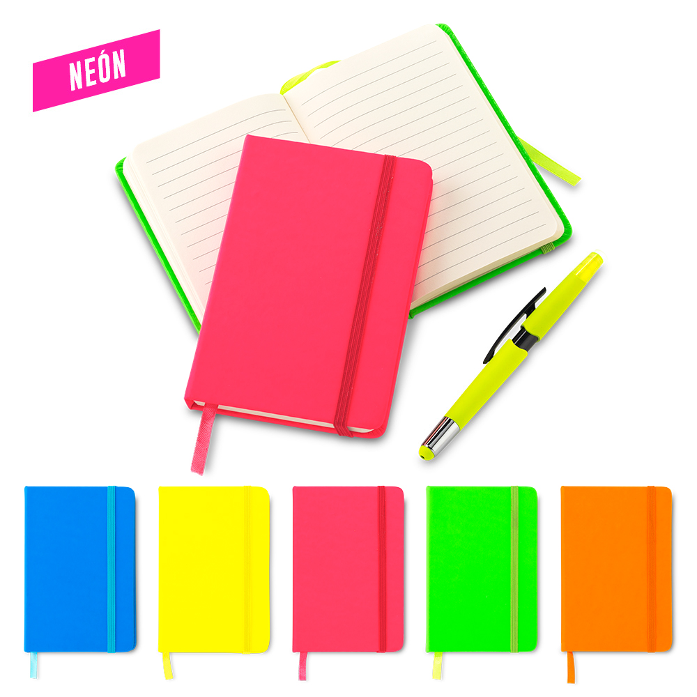 MINI LIBRETA NEÓN II