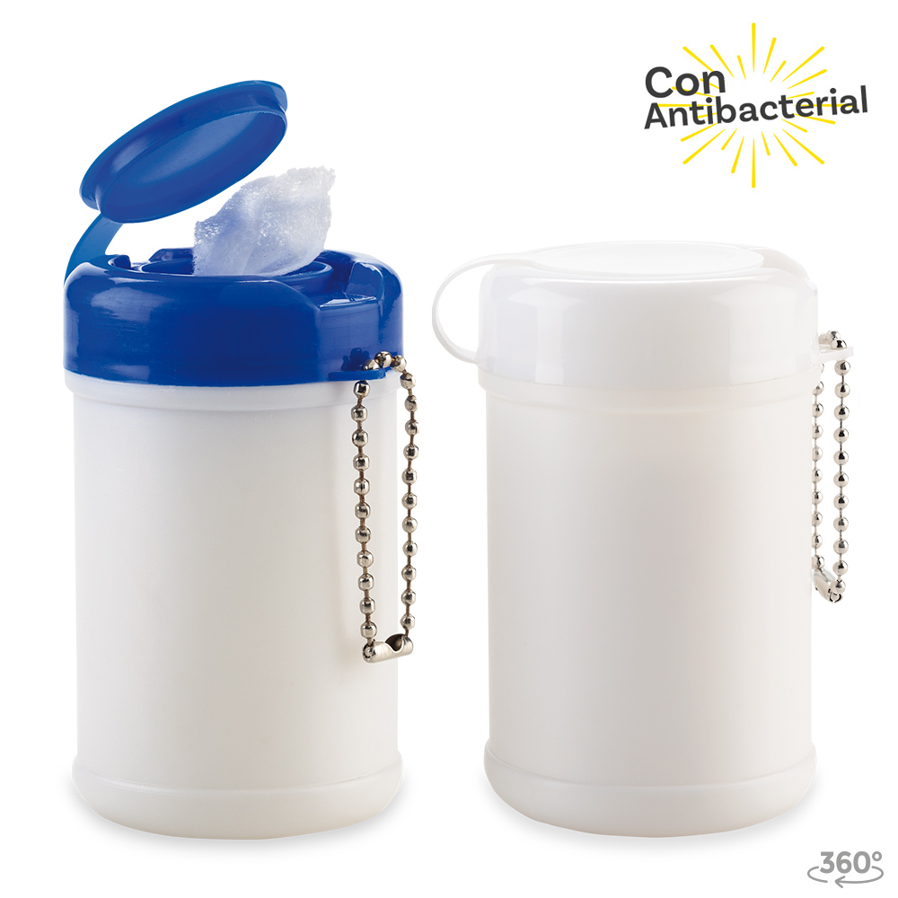 MINI TARRO PAÑOS HÚMEDOS ANTIBACTERIAL 30UND