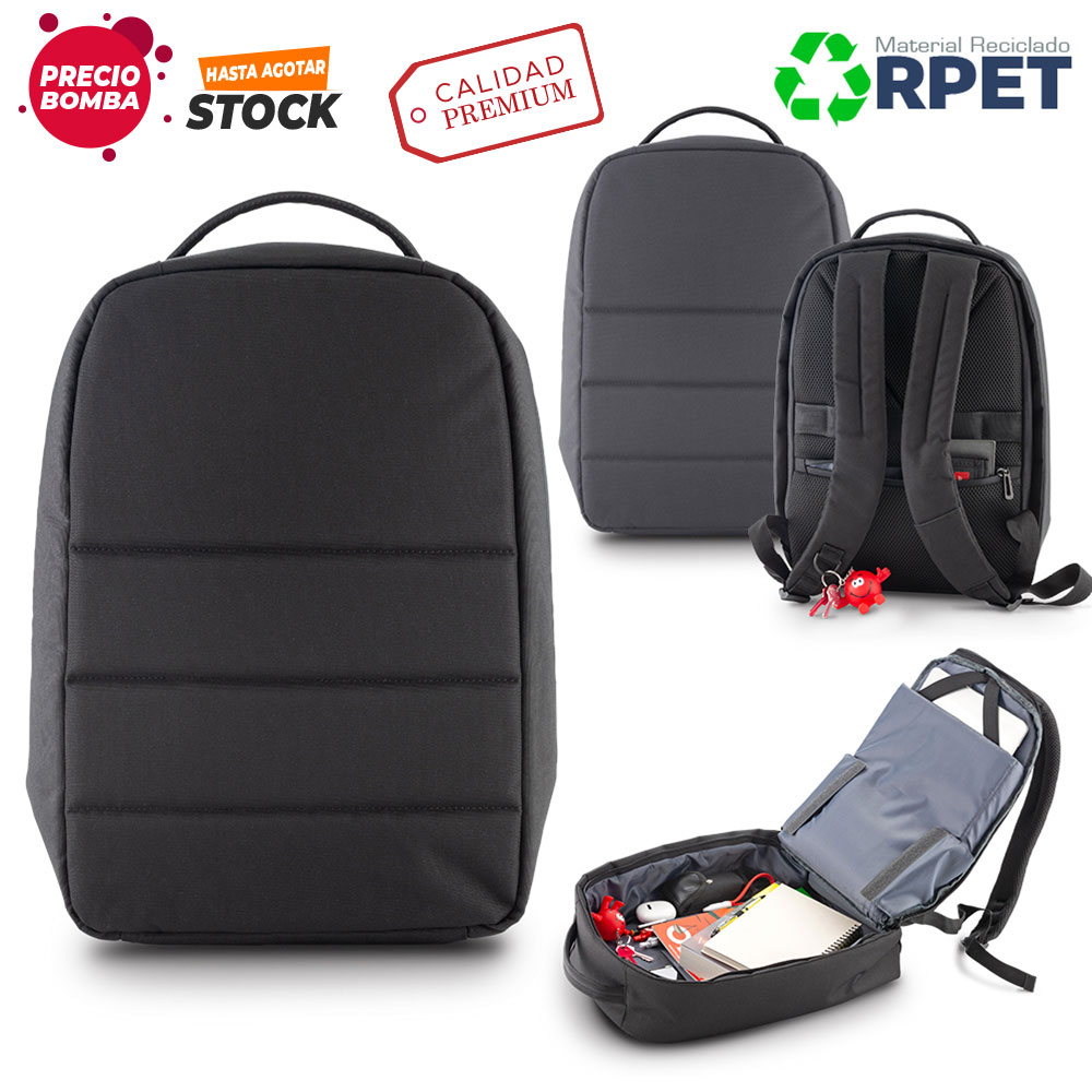 MORRAL ANTIRROBO BACKPACK RPET - OFERTA Oferta