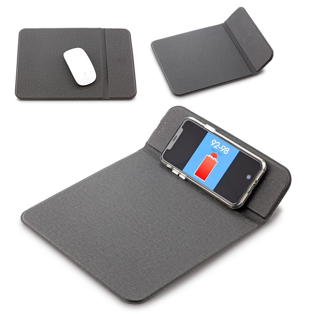 MOUSE PAD CON CARGADOR INALÁMBRICO SLIM 15W