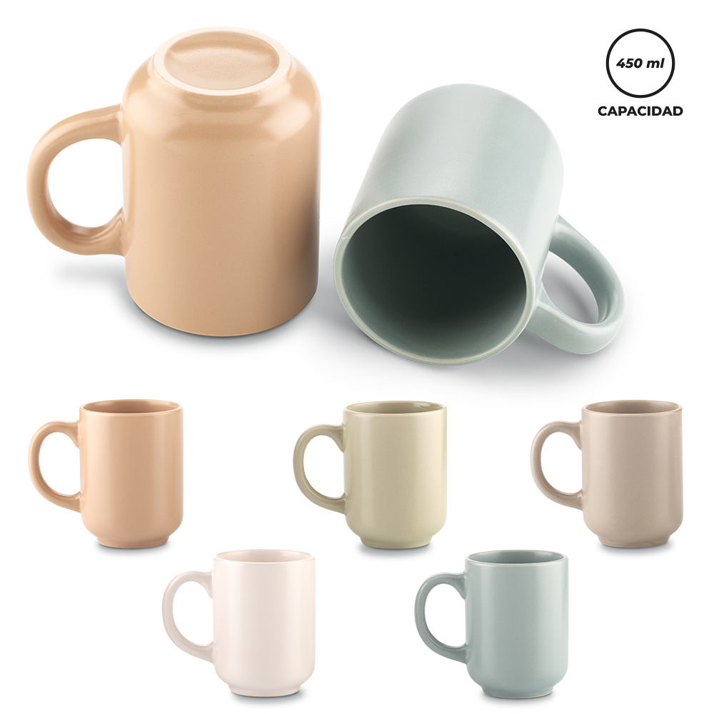 MUG EN CERÁMICA EARTH 450 ML