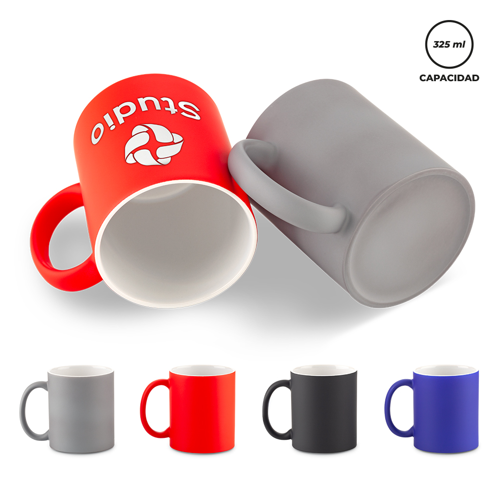 MUG EN CERÁMICA RUBBER 325 ML