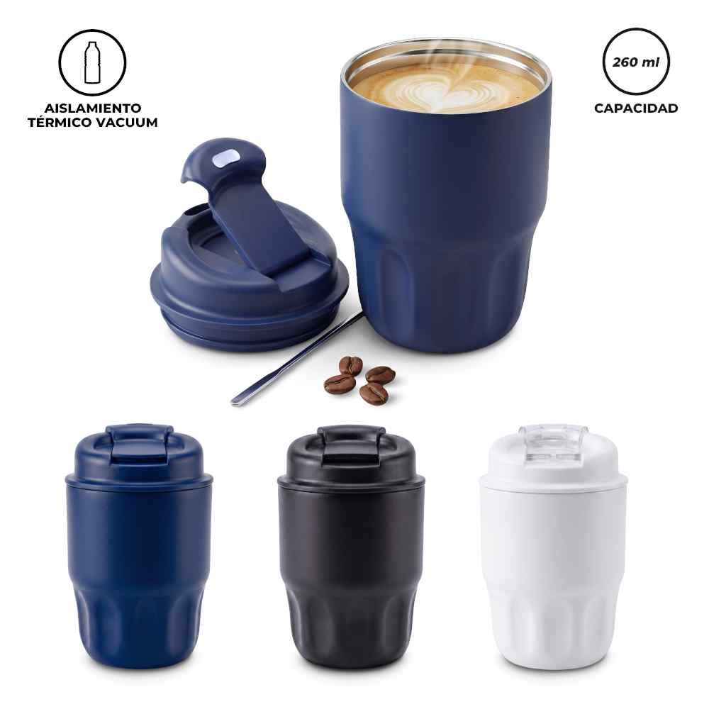 MUG METÁLICO ALLOY 260ML NUEVO